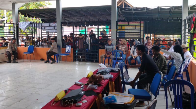 MEDIAKSB - Suasana Pilkades di desa Lamusung (Foto: Imam Fauzan/MEDIAKSB)
