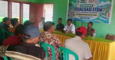MEDIAKSB - Rapat persiapan lomba STBM di desa Kiantar, Poto Tano.