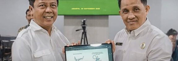 MEDIAKSB - Kunjungan Bupati KSB ke BKN RI beberapa waktu lalu (Foto: Prokopim KSB)